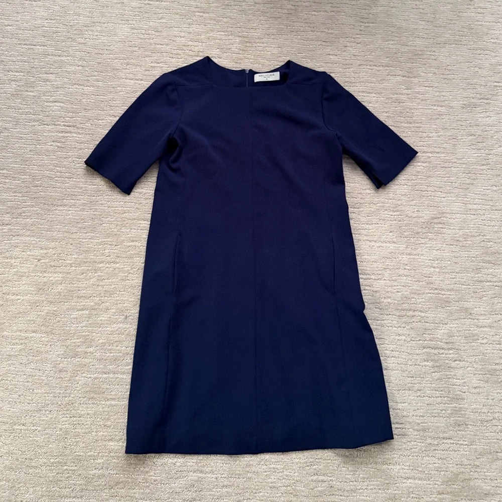 MM Lafleur Navy Blue Emily Dress - Picture 2 of 5